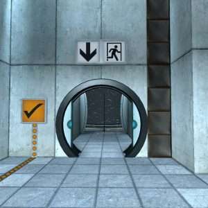 Portal Video Game Wallpaper 3