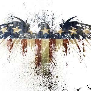 American Flag Eagle Wallpaper 001