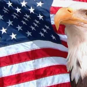American Flag Eagle Wallpaper 011